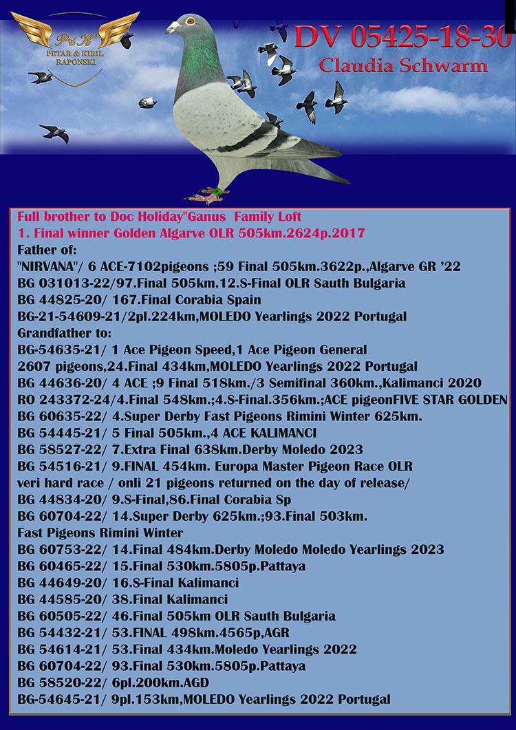 149	place Final Race (417 km) 	 Petar & Kiril Raponski A	 BG-45409-2024	