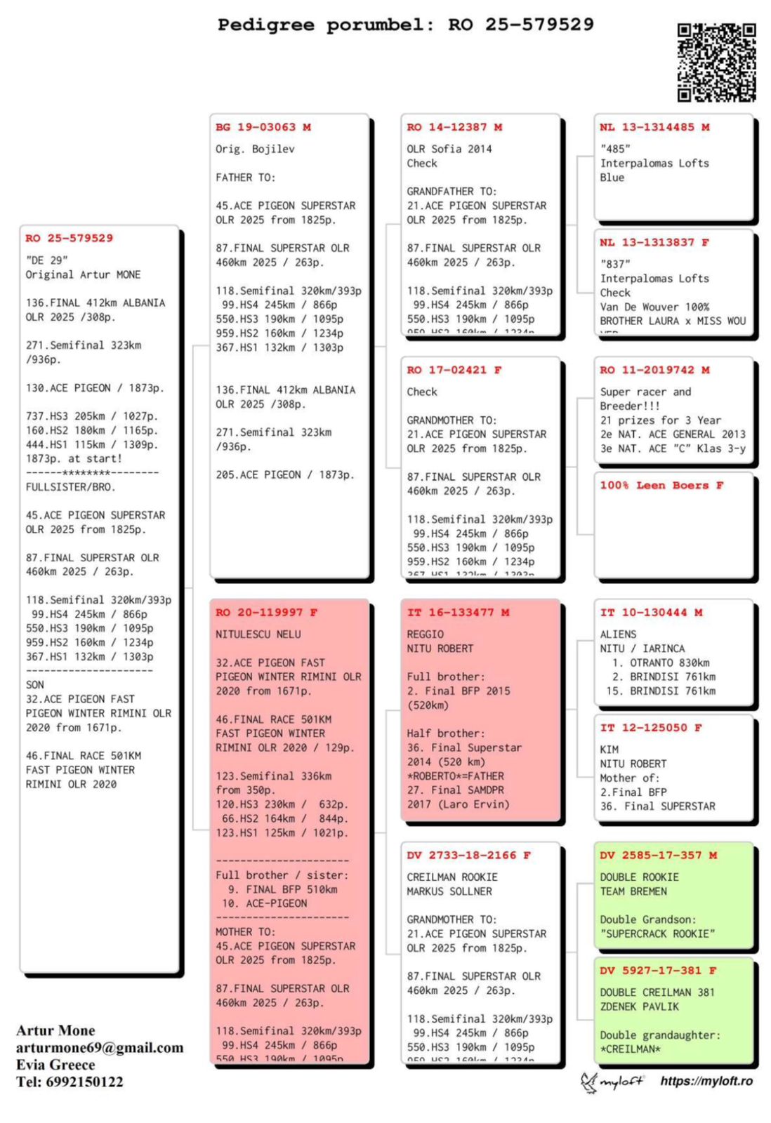 18	place Super Derby (506 km) 	 Artur Mone	 RO-579529-2025	