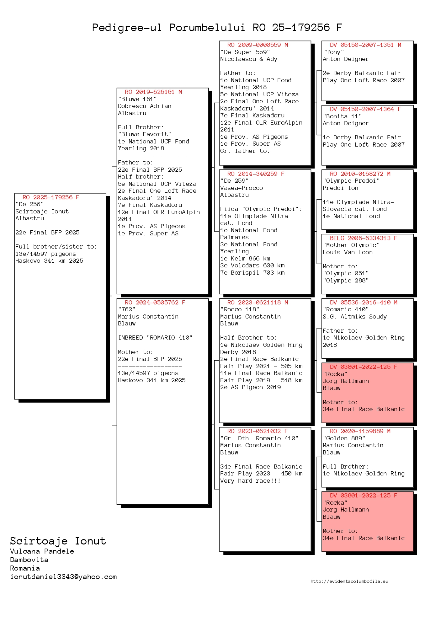 22	Final Race (506 km) 	 SCIRTOAJE IONUT	 RO 179256	