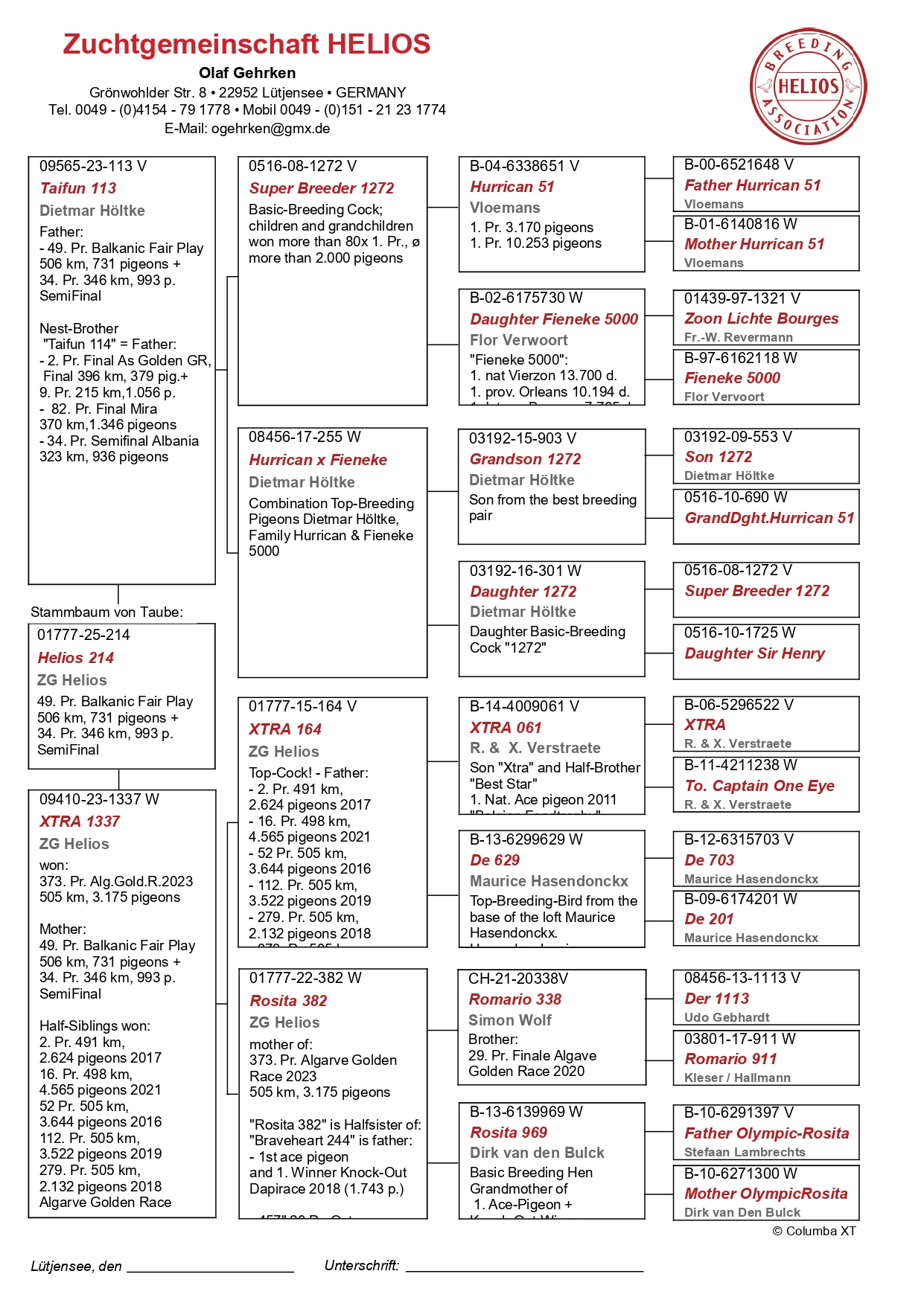 49	Final Race (506 km) 	 ZG HELIOS	 DV 1777 214	