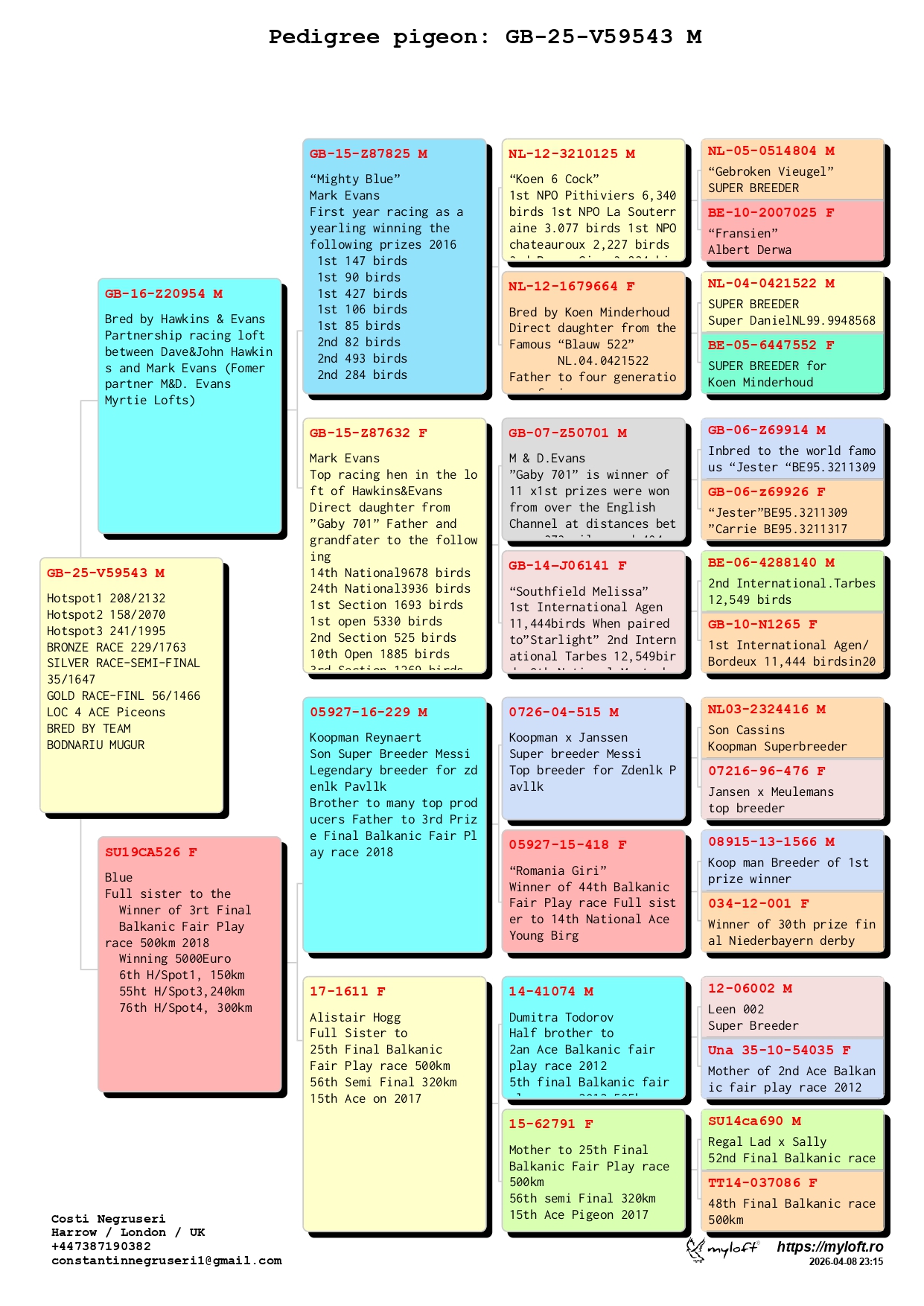 56	FINAL RACE (515 km) + 4 ACE 	 TEAM MUGUR BODNARIU & COSTI NEGRUSERI & MIHAI TIRON	 GB-25-V59543	