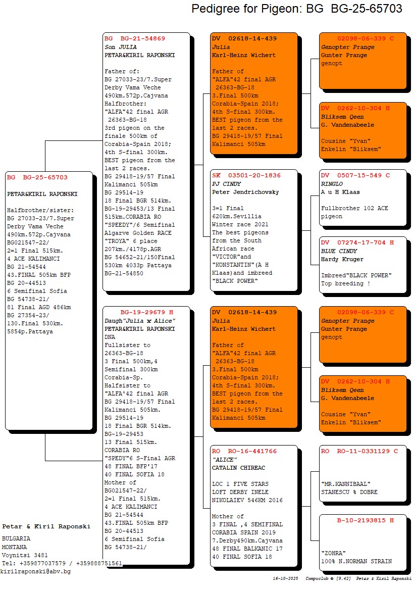 BG 25 65703 F - DOUBLE GRANDDAUGHTER JULIA