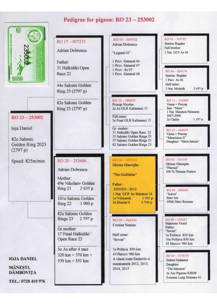 RO 235002-23 M - 82 place Salonic Golden Ring