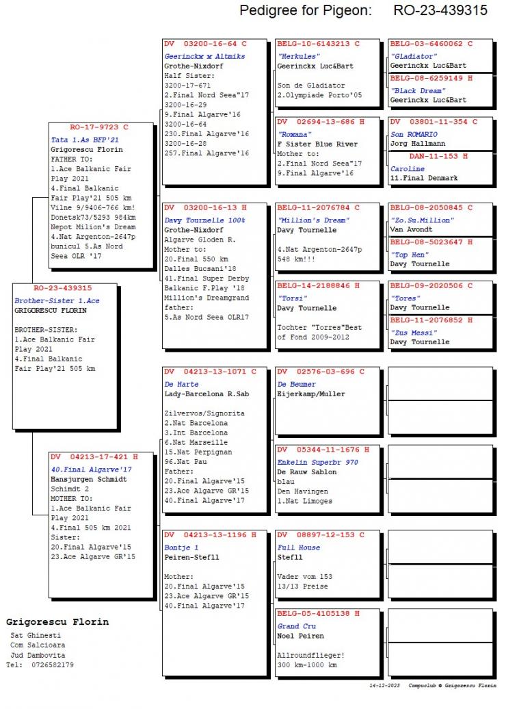 RO 439315-23 F - Sister 1 Ace (4 Final) BFP 2021